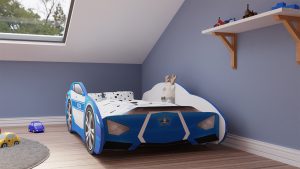łóżko auto dla dzieci